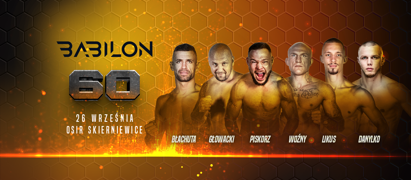Oficjalna grafika Babilon MMA 60